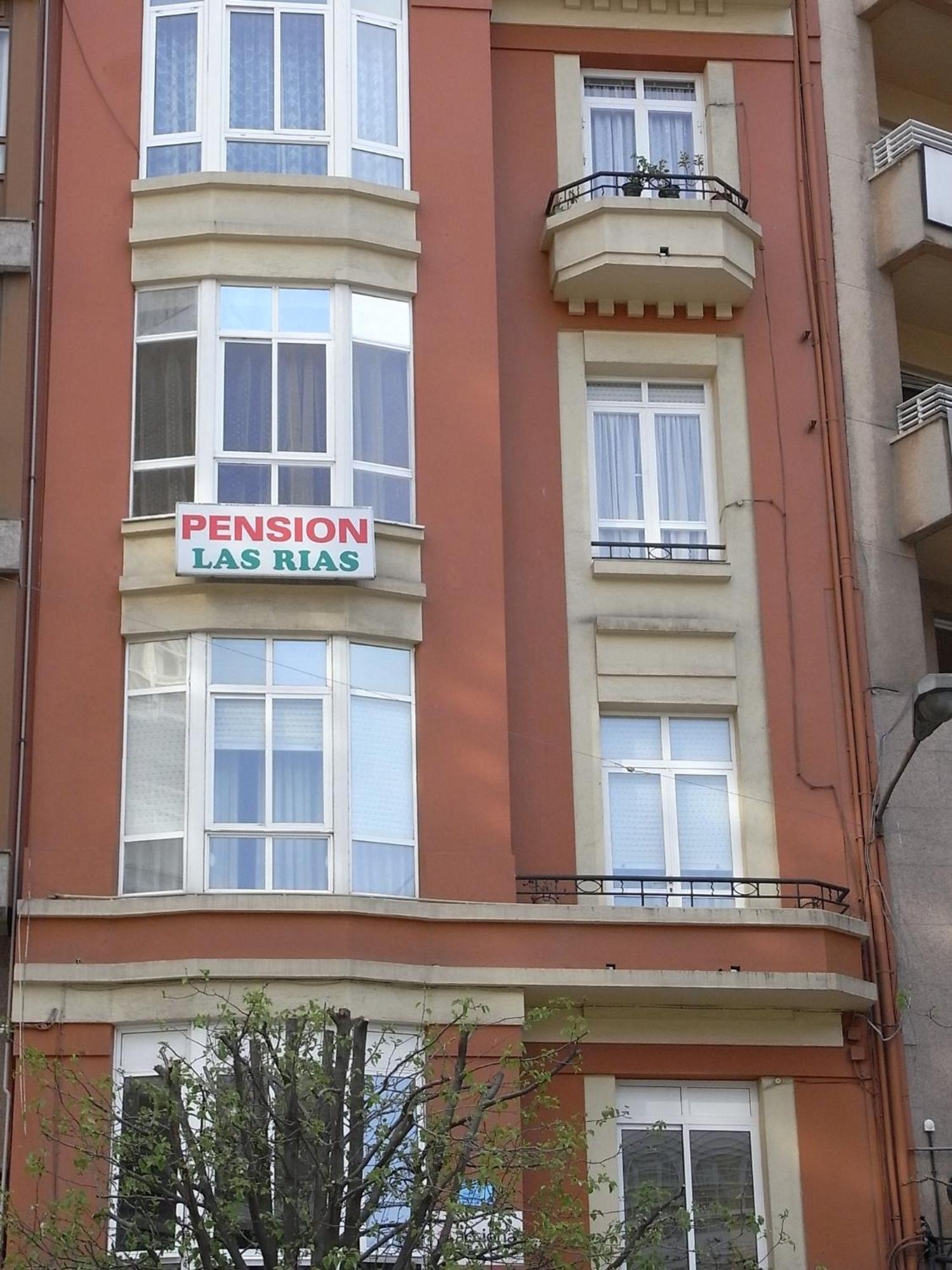 Pension Las Rias Ла-Корунья Экстерьер фото